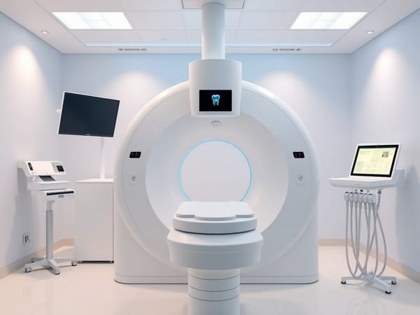 Scanner Cone Beam CBCT et radio panoramique dentaire pour le bilan radiologique avant un implant